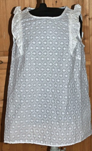 Blouse coton broderie anglaise