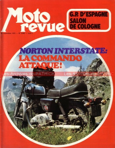 Moto revue 2092 - moto, norton