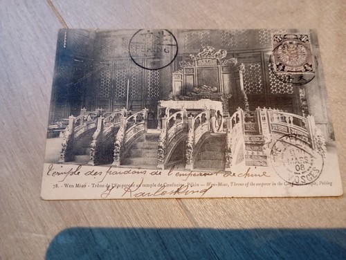 Cpa debut 1900 - debut, carte