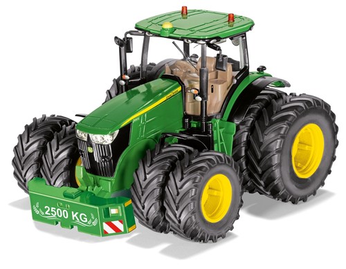 Siku john deere 7290r - 7290r, jumelé