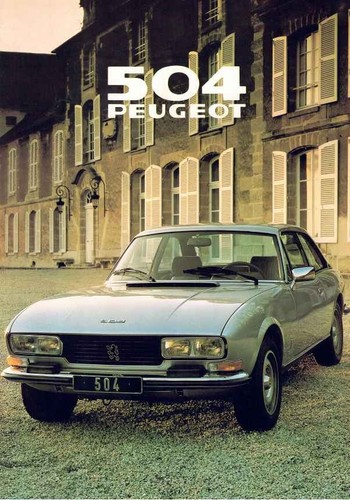 Catalogue brochure peugeot 504 - catalogue,