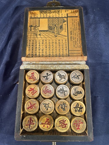 Ancien jeu échecs chinois - jeu,