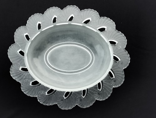 Grande coupe fruits verre - coupe,
