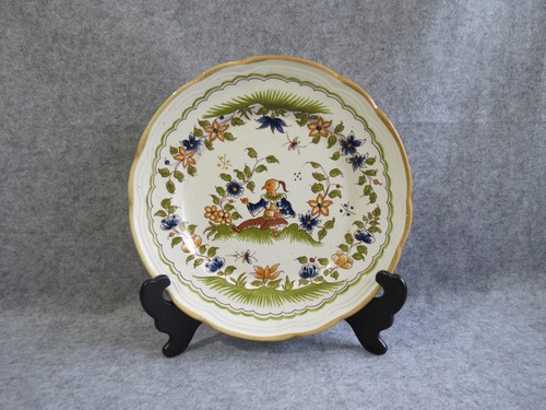 Assiette reproduction vieux - assiette,