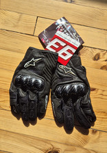 Gants Moto Alpinestars UNISEXE Rio Hondo Noir Taille M
