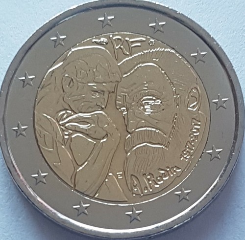 Euros commémorative 2017 - euros,