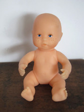 Poupon miniature ancien BERCHET 13cm-yeux bleus