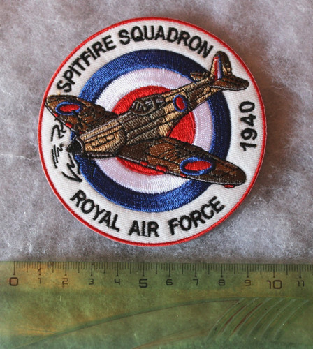 Patch spitfire squadron - patch, royal