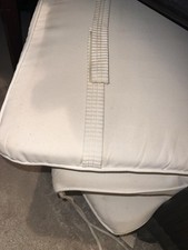 COUSSIN MATELAS POUR TRANSAT OU SUNBED, COULEUR IVOIRE