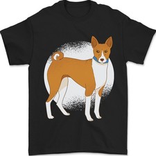 A Basenji Chien T-Shirt 100% Coton