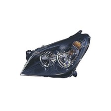 Phare avant gauche H7/H1 fond noir Opel Astra H GTC 2005-2012