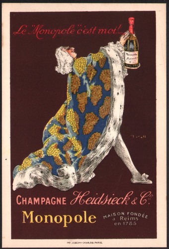 Stall champagne heidsieck - j.,