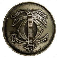 Bouton Chemin de Fer  de