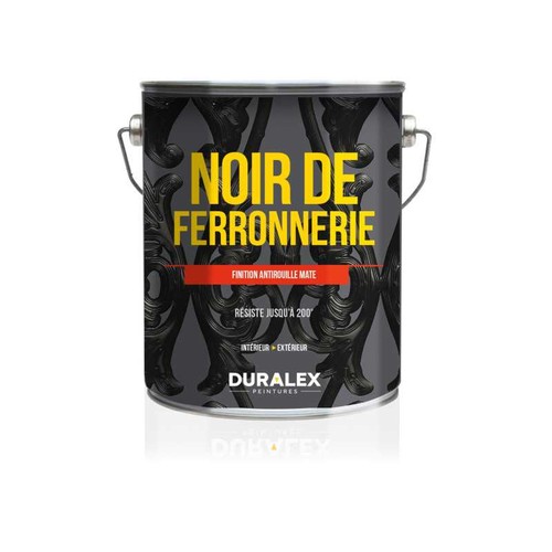 Finition antirouille mate - , noir