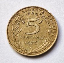 Pièce de monnaie 5 centimes