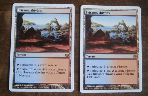Mtg brisants shivâns - mtg,