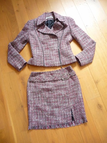 Tailleur jupe droite veste - jupe, droite,