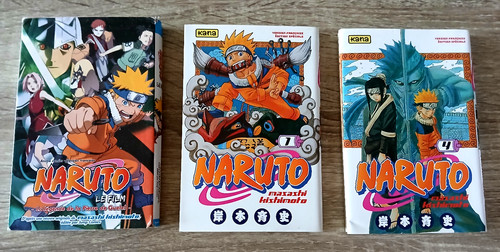 Lot livres naruto film - lot,