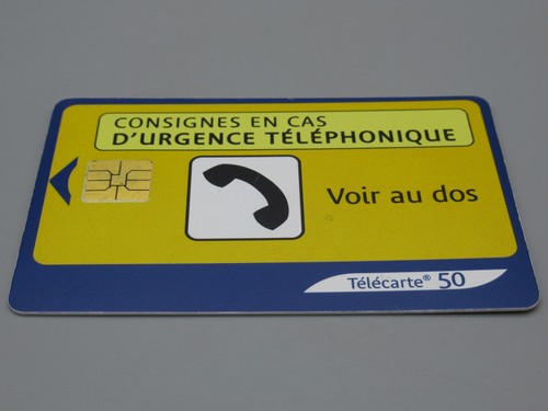 Télécarte consignes en - 50,