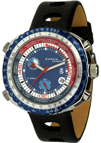 Sorna worldtimer montre - sorna,