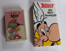 Lot de 2  jeux des 7 familles asterix 1997 ed Albert rene et ed Hachette 2011