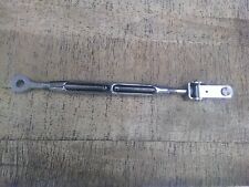 tendeur / Ridoir  M12 inox A4 / cable 10mm + rotule gamme pro