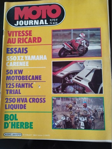 Moto journal 614 du - journal, n°614
