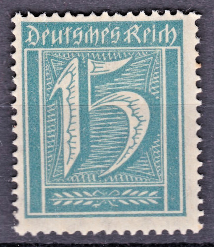Timbre 1921 allemagne - timbre,