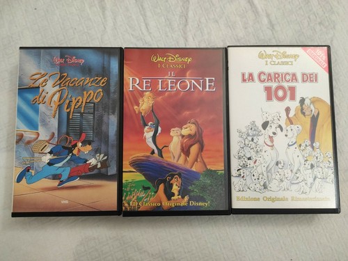 Lot cassette vhs walt - vhs, disney