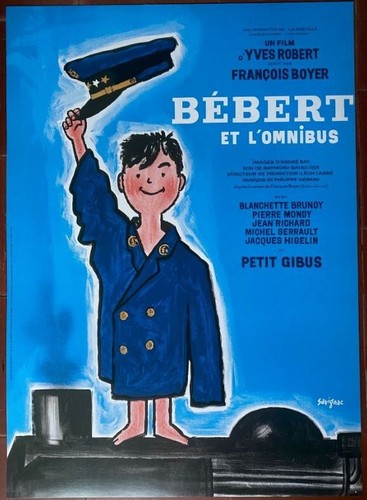 Affiche cinéma bébert - cinéma,