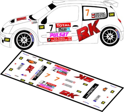 Decals renault clio s1600 - decals,