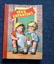 Rare Livre pour enfant Livre accordéon  YEUX ENFANTINS   années 30