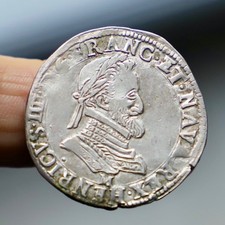 Henri IV 1/2 franc d'argent