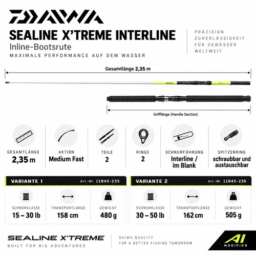 Canne bateau ligne daiwa - à,