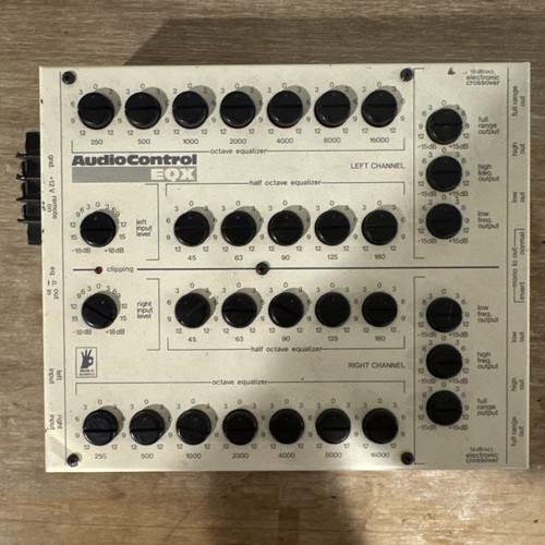 Audio control eqx - eqx, (1st