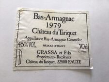 Etiquette Bas Armagnac