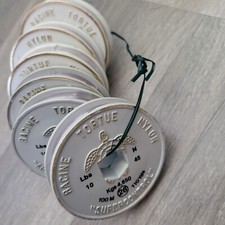 TORTUE 6 bobines fil de pêche