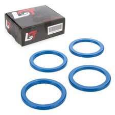 4x Bagues de Centrage Bleu