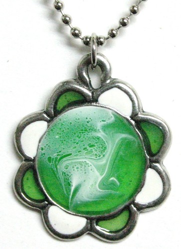 Sherbet flower pendant - flower, #2