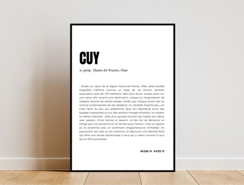 Affiche cuy design - affiche,