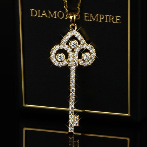 Sautoir femme pendentif clé - pendentif,