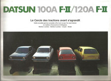 CATALOGUE DATSUN 100A F-II / 120A F-II