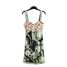 Emilio Pucci Mini Robe Vert