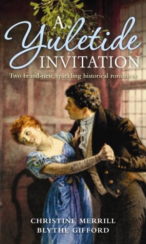 Yuletide invitation with - a,