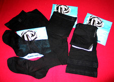 3 PAIRES BAS UP T 1 NOIR NYLON