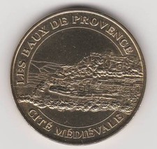 A 2004 TOKEN MEDAILLE MONNAIE DE PARIS-- 13 520 N°3 LES BAUX CITE MEDIEVALE