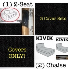 IKEA Kivik Loveseat +2x