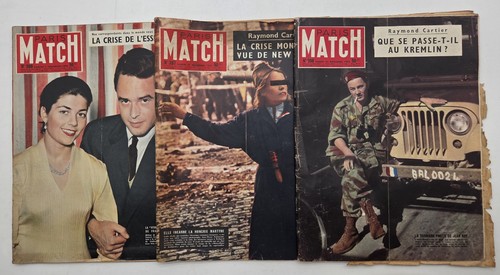 Magazines paris match - 3, 1955