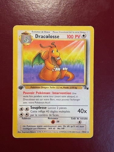 Carte pokemon dracolosse - pokemon,