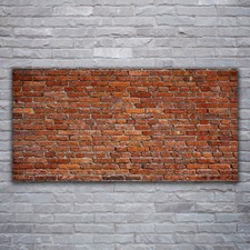Image sur verre Tableau Impression 120x60 Art Briques